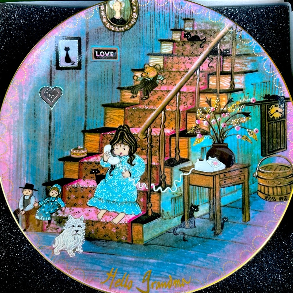 Set of 2. Anna Perenna “Hello Grandma & Hello Grandpa”